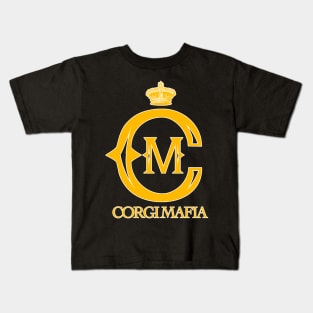 The Corgi Mafia Insginia Kids T-Shirt